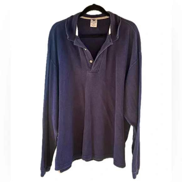 Casual Carhartt Blue Long Sleeve Shirt- XXL - Picture 2 of 5